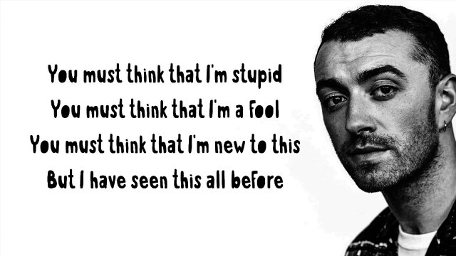 Too Good At Goodbyes Lyrics - Sam Smith