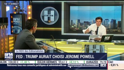 Le Rendez-Vous des Éditorialistes: Donald Trump aurait choisi Jerome Powell pour diriger la Fed - 30/10