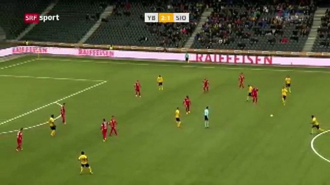 Young Boys 3:1 Sion (Swiss Super League 29 October 2017)