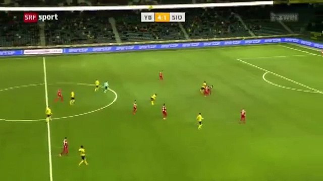 Young Boys 5:1 Sion (Swiss Super League 29 October 2017)