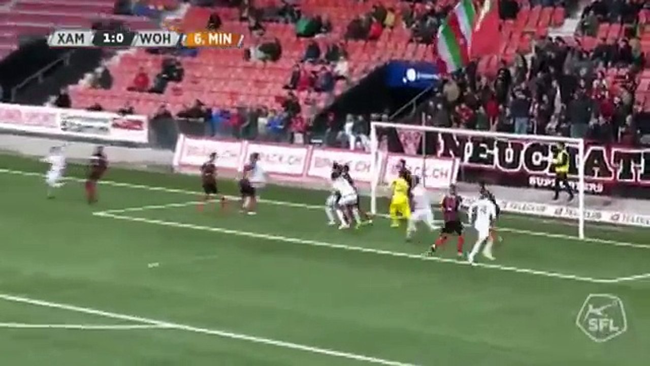 Xamax 1:1 Wohlen (Swiss Challenge League. 29 October 2017)