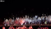 Turkey celebrating the birthday of the republic on Bosphorus Bridge