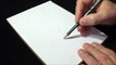 Pencil 3D drawing How to Draw Floating Letter  I  - 3D Trick Art for Kids   Adult