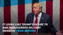 Federal court: Trump can't ban transgender people from military