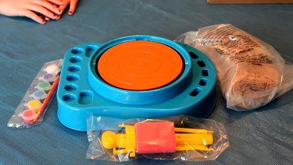 Creatology Pottery Wheel Kit Review. Fun Making & Painting Pottery For Kids