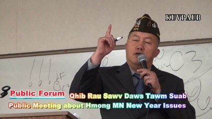 Conflicting Public Opinion for Lao Family Foundation 501(C)4 to hold Hmong MN Nea Year