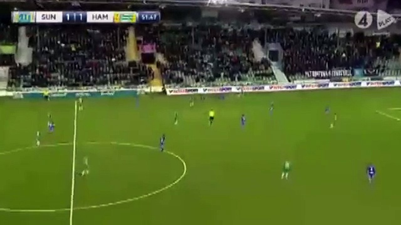 Sundsvall 1:2 Hammarby  (Swedish Allsvenskan. 29 October 2017)