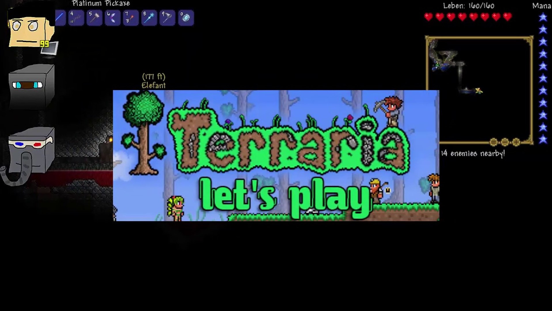 ⁣Terraria Let's Play 58: Lustige Minenkarrenfahrt