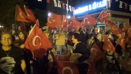 Mersin Başbuğ, Mersin'de Atatürk Büstü Açtı