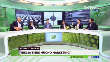 Le journaliste argentin Horatio Pagani fou de rage au moment de parler du cas Marcelo Bielsa à Lille !