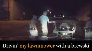 Aynor mayor pulled over driving lawnmower through town with beer