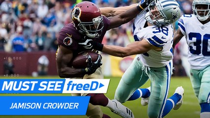 freeD: See how wide-open Crowder gets on 41-yard catch | Week 8