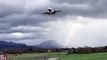 Boeing 737 strong winds landing - nearly crashed