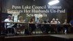 Penn Lake Council Woman Forgives Husbands Delinquent Sewer Bill