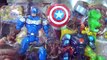 Marvel Superhero Mashers Iron Man Hulk Captain America Loki Avengers Toys Brinquedos. Em Português