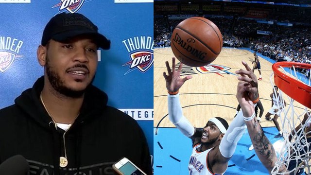 Carmelo Anthony Explains Why He Yells Get the F*ck Outta Here! on Rebounds