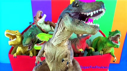 Dinazor Oyuncak Koleksiyonu - Tyrannosaurus - Jurassic World -T rex - Çocuk Oyuncakları - Eğitim