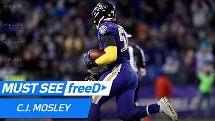 freeD: See how high Mosley gets to pick off pass at line | Week 8
