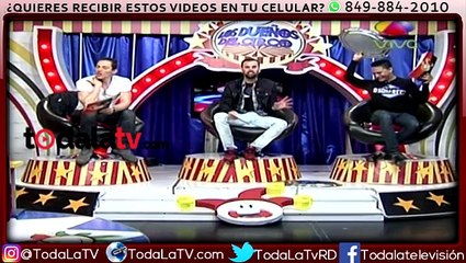 La materialista bailando bachata ¿semidesnuda?-Los Dueños Del Circo-Video