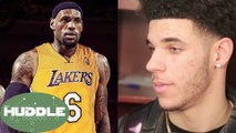 Did LeBron James Tell Lonzo Ball He's Coming to the Lakers!? -The Huddle