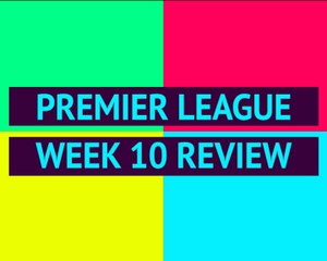 Opta EPL review - week 10