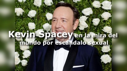 La acusación contra Kevin Spacey por acoso sexual pone en jaque su carrera