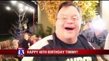 Reporter Surprises TV Station`s Biggest Fan on His 40th Birthday