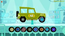 Car Driving for Kids Truck Driver- Truck, Car Jeep, Dinosaur Cartoons Videos for Children
