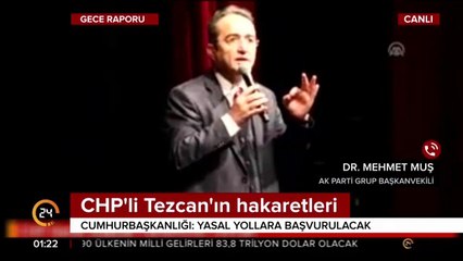 Milletin liderine ağır hakaret