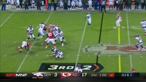 Kansas City Chiefs linebacker Justin Houston shows off wheels, tracks down Denver Broncos quarterback Trevor Siemian for sack
