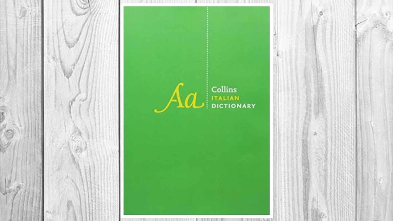 Download PDF Collins Italian Dictionary FREE
