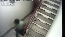 Wounded Man Knocks On Door Then Collapses And Dies CCTV