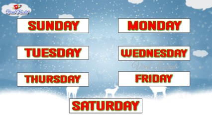 Days of the Week for kids | 7 Days of the Week | VIRAL ROCKET