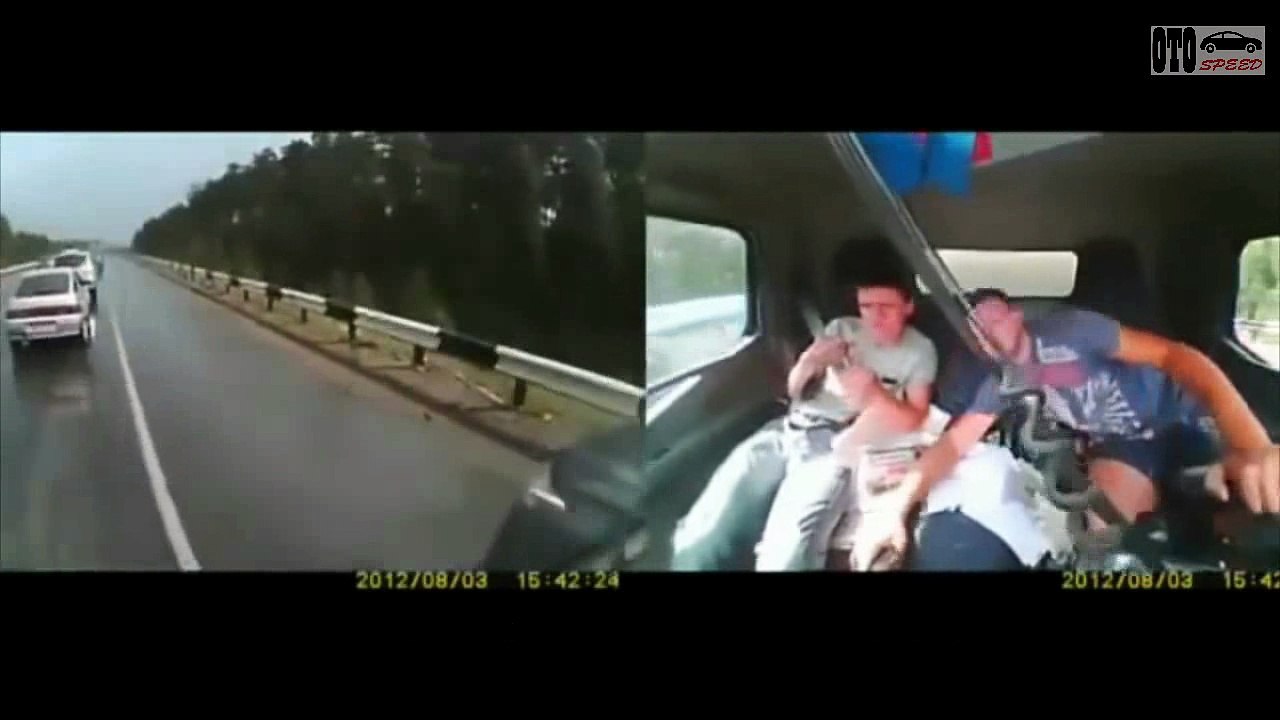 Passanger Ejected on Car Crash - Remember, Safety First. Don't Forget Your Seatbelt