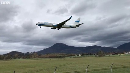 Atterrissage avorté d'un Boeing 737