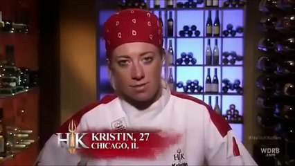 Hells Kitchen - Sous Chef Christina Destroys Jackie