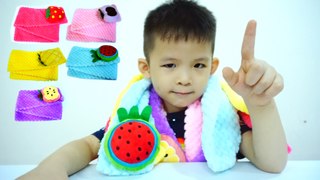 Learn colors with Cold and Warm Scarf for kids - Colors songs for children, toddlers and babies