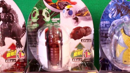 Godzilla Eggs KING GHIDORAH Mothra GIGAN Destoroyah MUTO Hatching Heroes Monsters Toys GvD 2