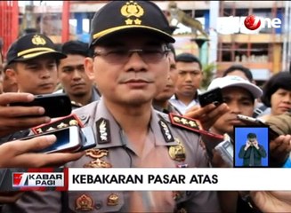 Polisi Periksa 10 Saksi Kebakaran Pasar Atas Bukittinggi