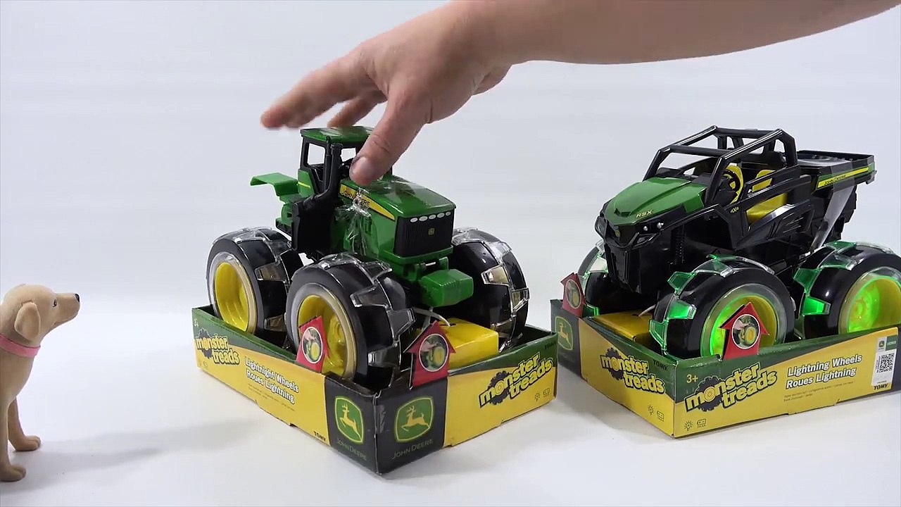 John Deere Monster Treads Truck & Tror - Butch Flies!