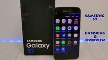 Samsung Galaxy S7 Unboxing & Overview - Black Onyx