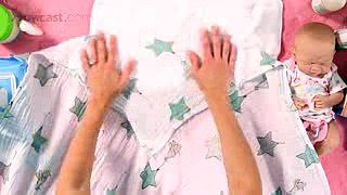 How to Swaddle an Infant (Baby Burrito)  Infant Care