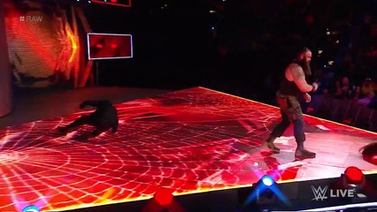 Braun Strowman returned to take out the trash- Raw, Oct 30, 2017