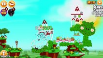 Angry Birds Seasons - Marie Hamtoinette 1-1 to 1-17 Walkthrough (3 Stars)