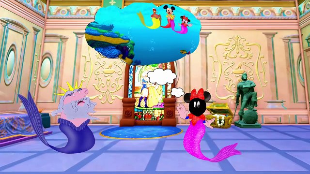Mickey Mouse Clubhouse Makeup Bad and Good Cartoon - Mickey Mouse Mermaid Vs Venom Nursery Rhymes