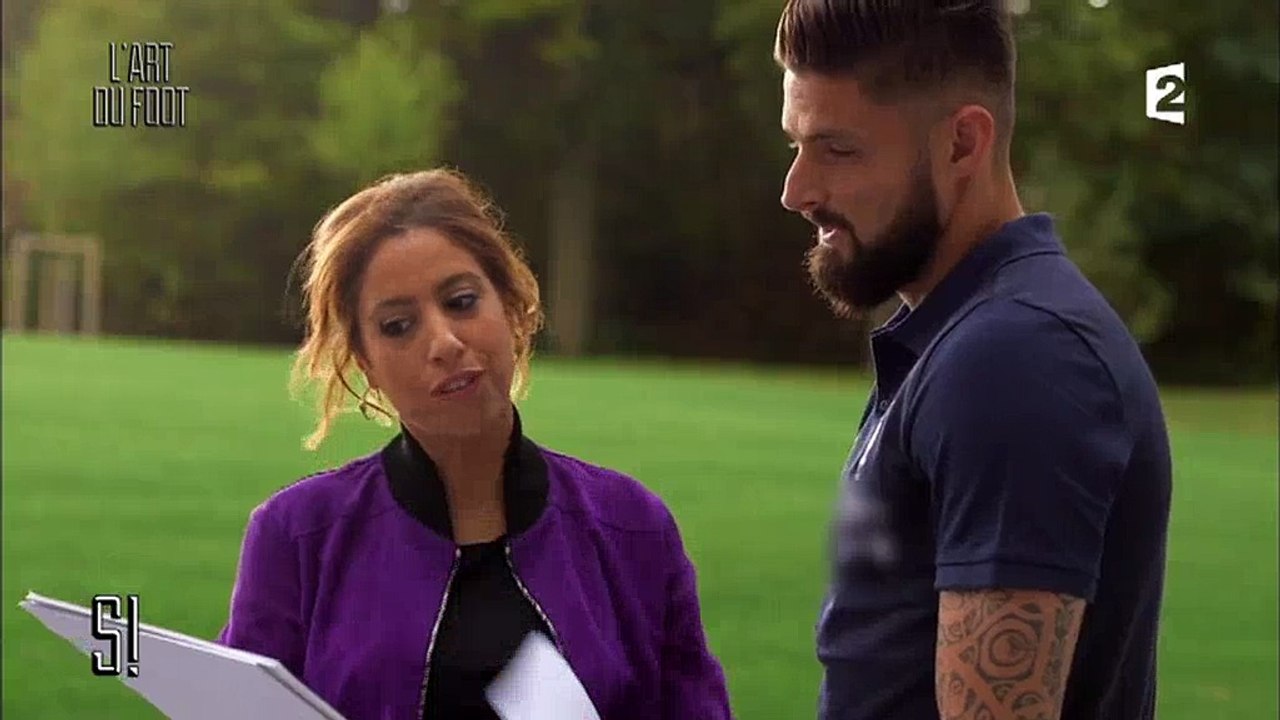 Olivier Giroud flingue la statue du coup de boule de Zizou dans "Stupéfiant" - Regardez