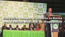 Kenyatta, reelegido presidente de Kenia tras boicot electoral de la oposición