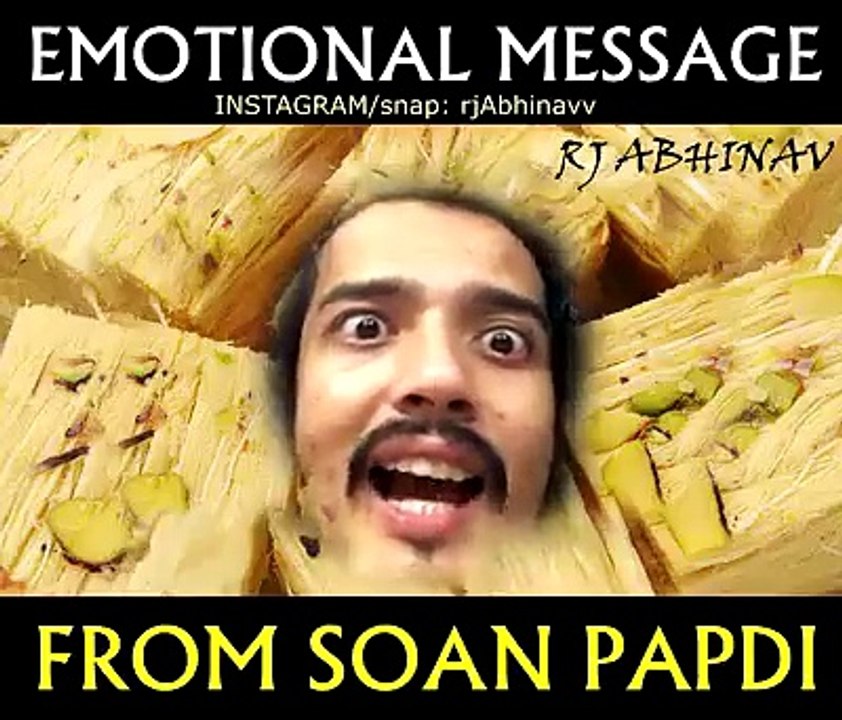 Emotional message from soan papdi    diwali    Vine    Rj Abhinav radio Mirchi