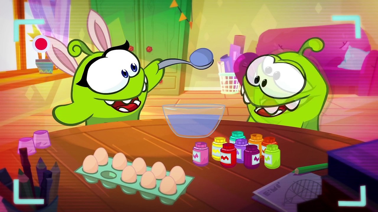 Cartoon Am yum does a rainbow, draw