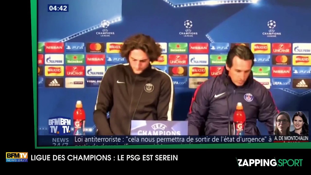 Zap Sport 31 Octobre : Le PSG est serein avant d'affronter Anderlecht en Ligue des Champions (Vidéo)